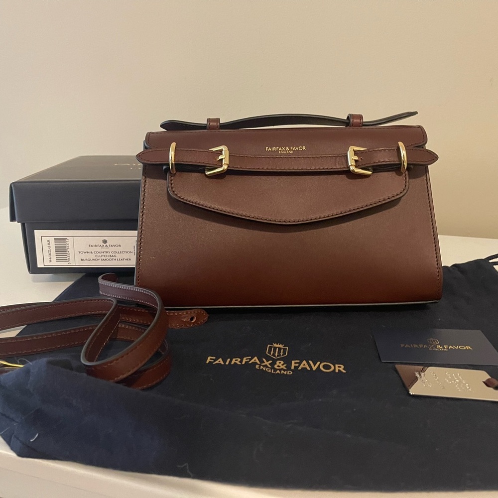 ✨New✨Fairfax & Favor Town & Country Clutch Bag